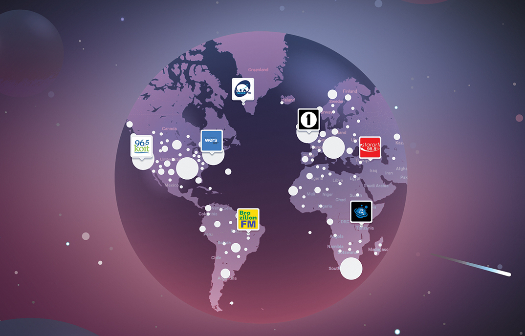 TuneIn lanza su experiencia de mapas inmersivos para oyentes móviles