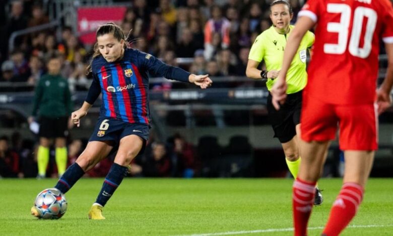 Un Barça-Valencia sin Claudia Pina y pensando en Roma