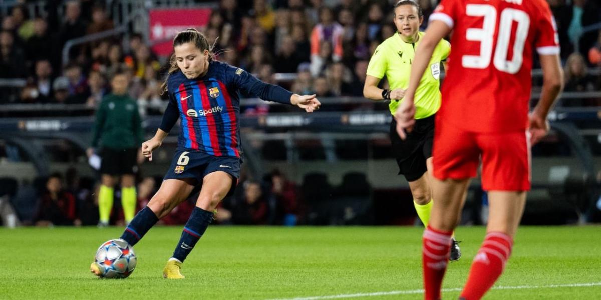 Un Barça-Valencia sin Claudia Pina y pensando en Roma