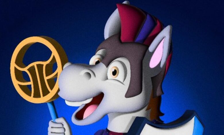 Un burro, nueva mascota del Eibar