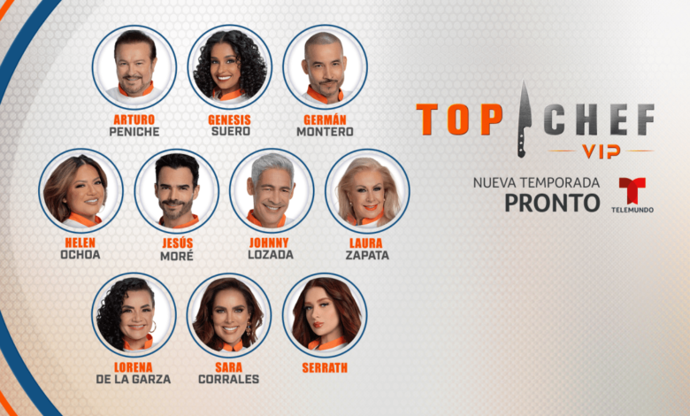 Uno por uno: revelan a 10 de los famosos que participarán en la nueva temporada de Top Chef VIP