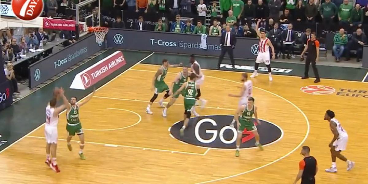 Vezenkov sentencia al Zalgiris con esta gran canasta