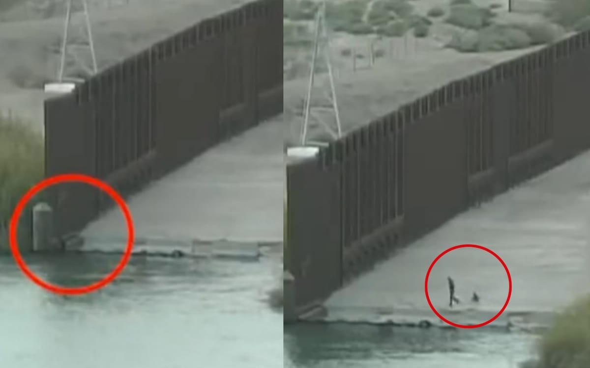 Video | ‘Coyote’ abandona a bebé guatemalteco de un año en frontera México-EU
