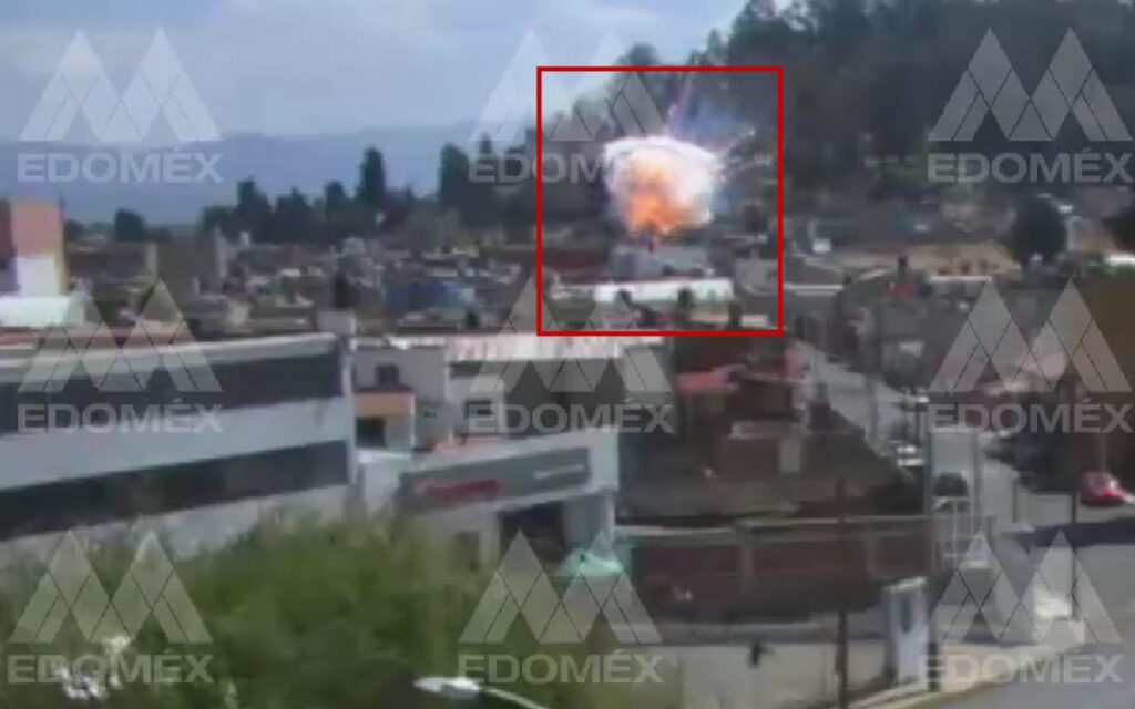 Videos | Explota polvorín en Metepec, Edomex; muere una persona