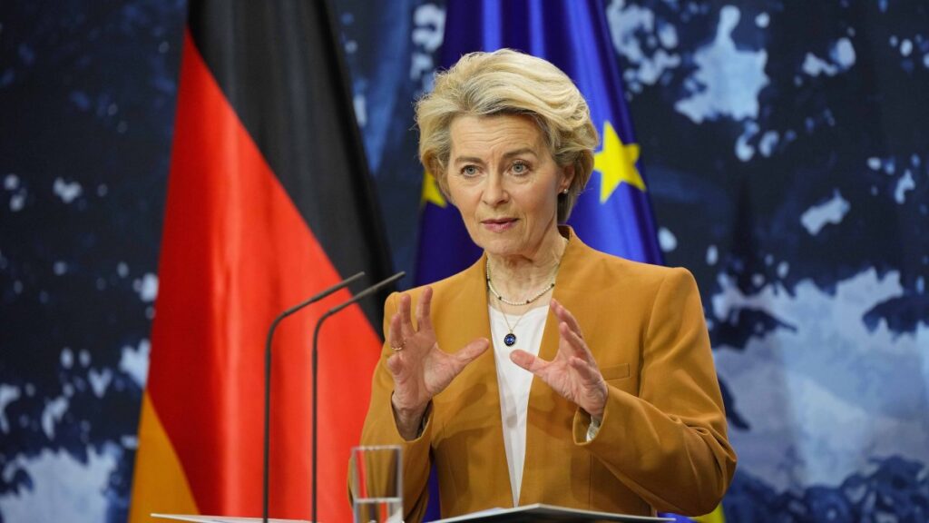 Von der Leyen relaciona a la invasión rusa de Ucrania con la Alemania nazi
