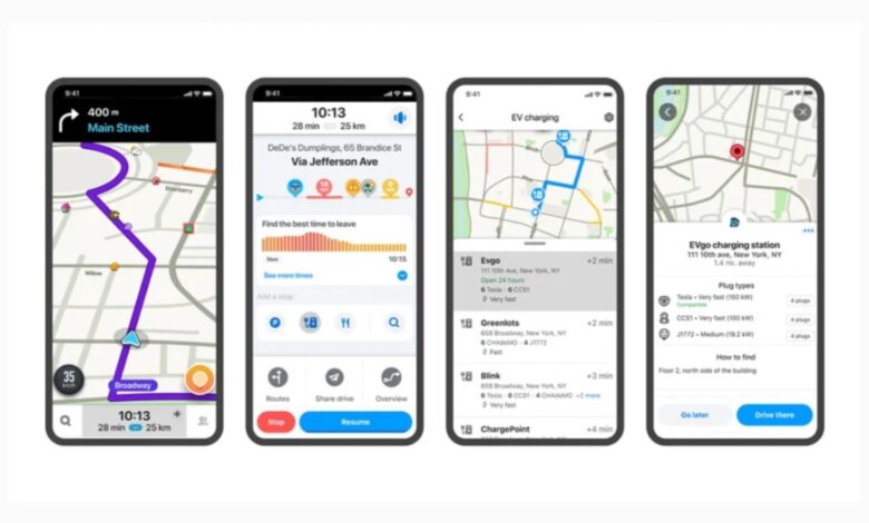 Waze está facilitando a los propietarios de vehículos eléctricos encontrar puntos de carga compatibles