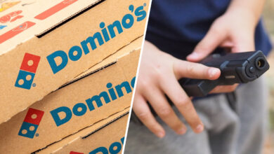 recibo de Domino’s pizza lleva a arresto de niño