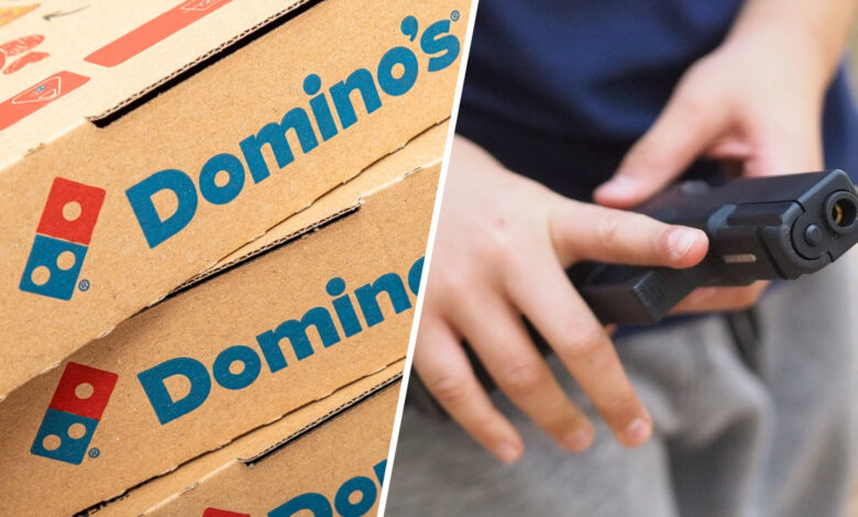 recibo de Domino’s pizza lleva a arresto de niño