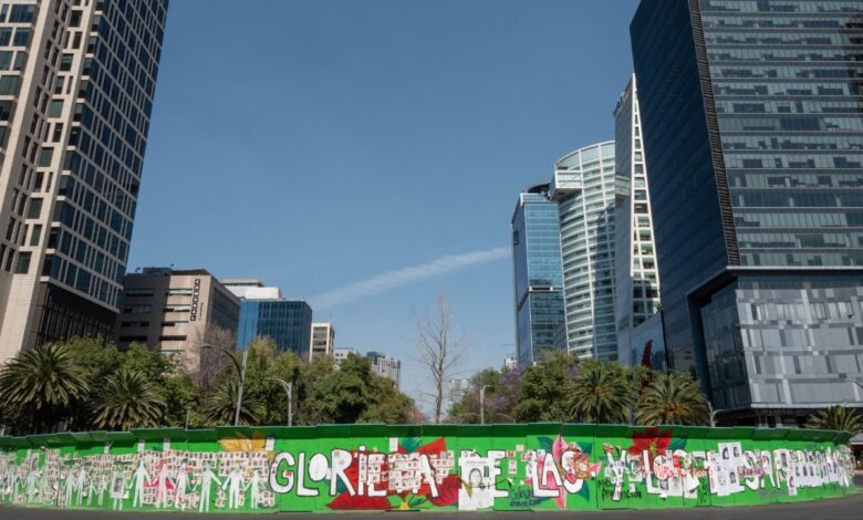 ¡Adiós! Retiran ahuehuete de Reforma