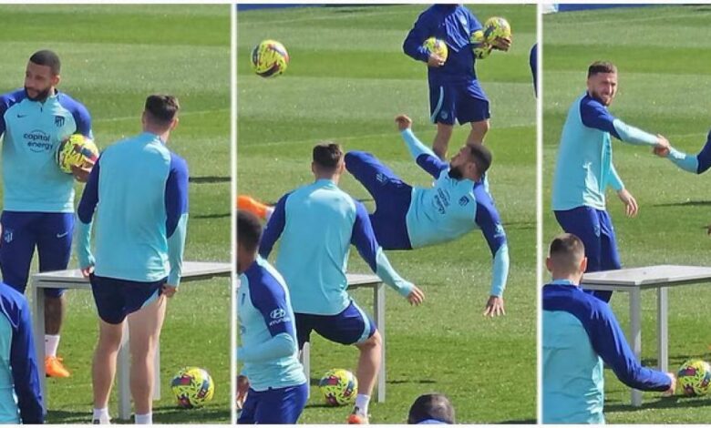 ¡Memphis está que ruge! El puntazo que dejó alucinados a los canteranos del Atlético
