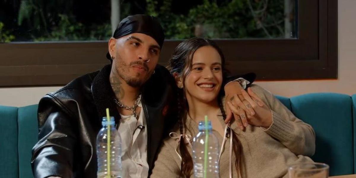 ¡Rosalía y Rauw Alejandro anuncian su compromiso en su último tema!