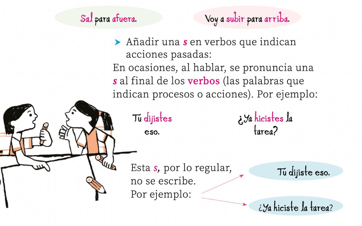 ¿Por qué aparecen 'hicistes' y 'dijistes' en los nuevos libros de texto?