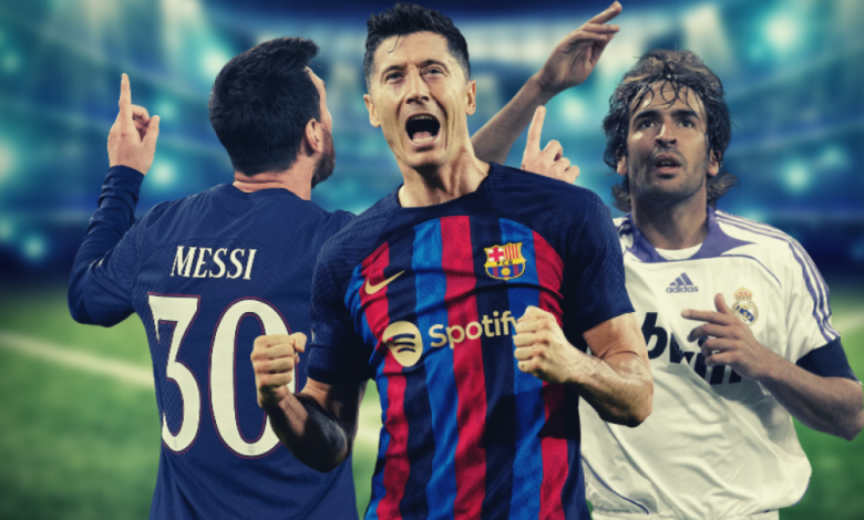 ¿Qué hicieron los 5 máximos goleadores de Champions a los 25 partidos? ¡Haaland se los come!