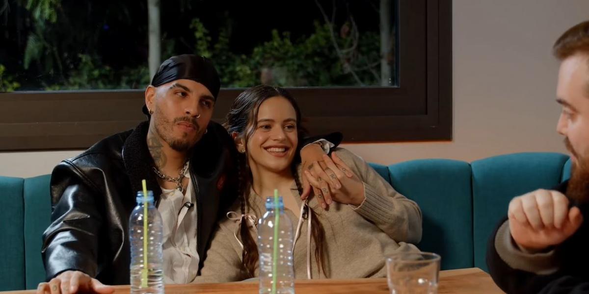 ¿Suenan campanas de boda entre Rosalía y Rauw Alejandro? Su reacción a la pregunta de Ibai