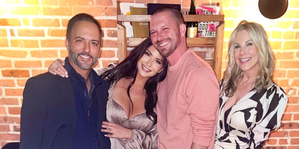 The Real Housewives of New Jersey's Caroline Manzo, Albie and Chelsea DeManaco