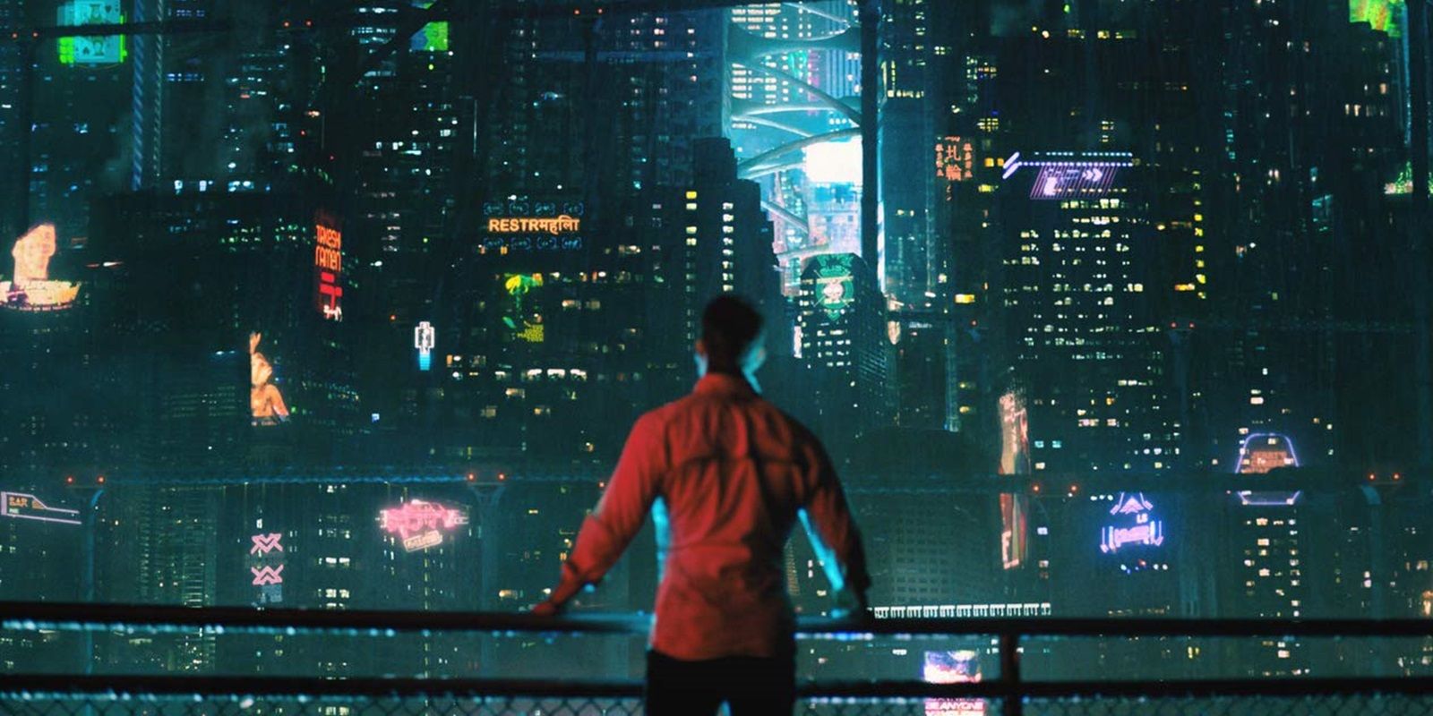 A futuristic metropolis in Altered Carbon