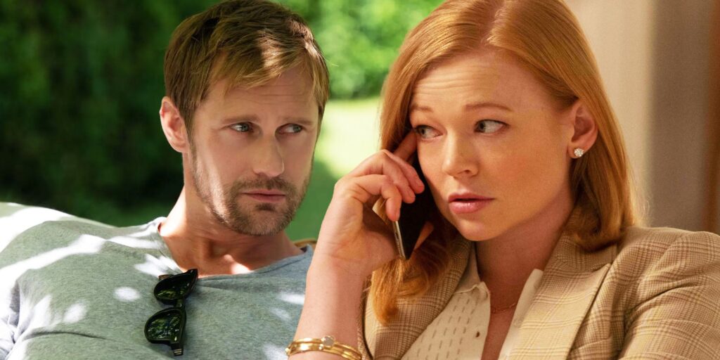 Shiv Roy and Lukas Matsson in Succession