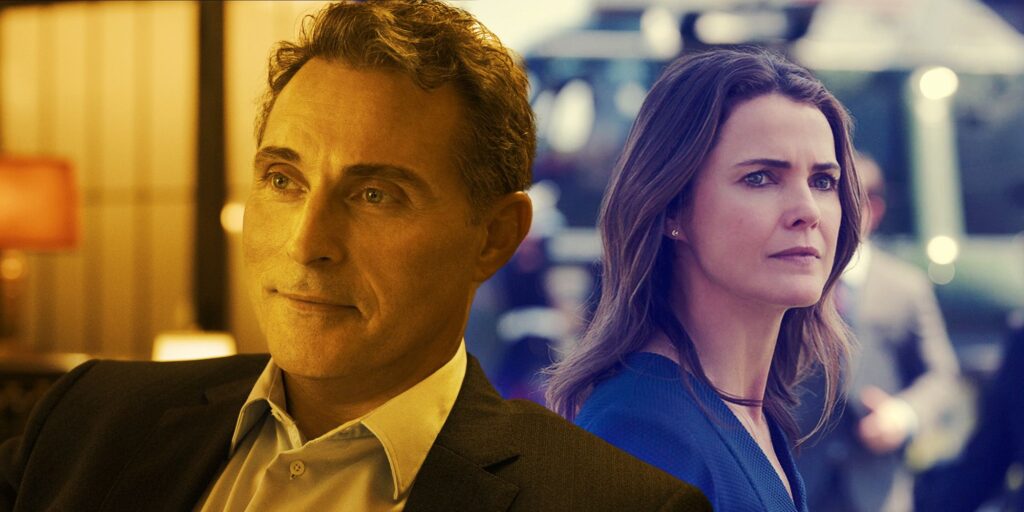 Hall and Kate in The Diplomat