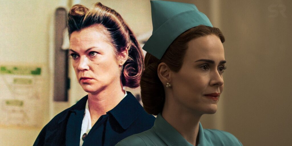 Louise fletcher Sarah paulson Nurse Ratched