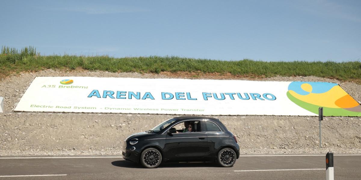 'Arena de futuro', recarga mientras viajas