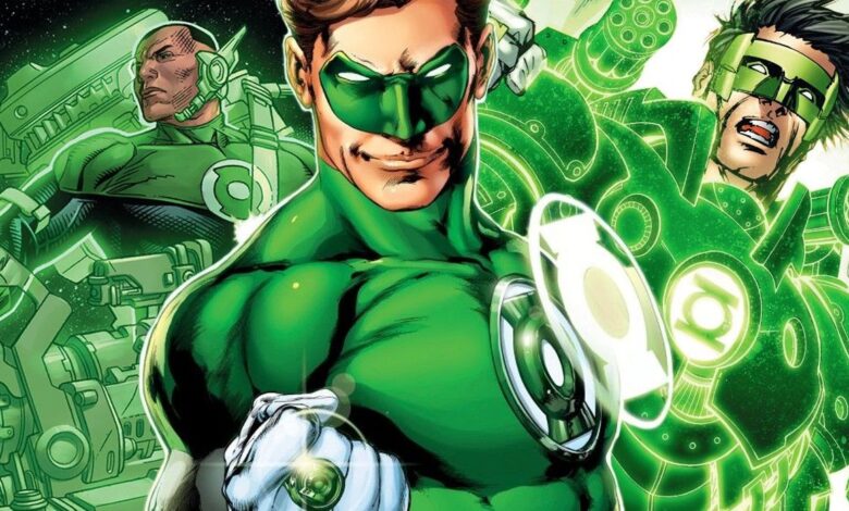 green lantern hal jordan kyle rayner jon stewart constructs