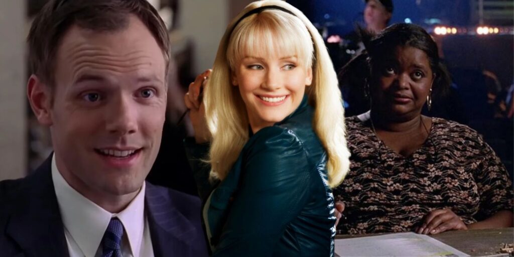 Joel McHale, Bryce Dallas Howard, and Octavia Spencer in Sam Raimi's Spider-Man trilogy