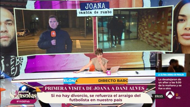 Sonsoles Ónega en el plató de 'Y ahora Sonsoles'. / Antena 3