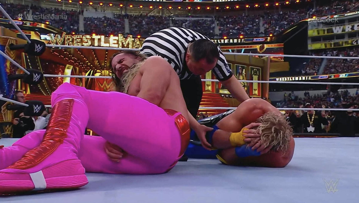 Seth Rollins derrota a Logan Paul en WWE WrestleMania 39, KSI hace su debut en la lucha libre