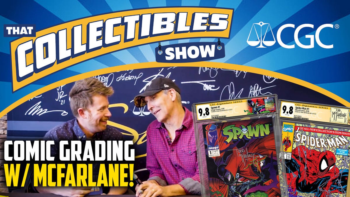 That Collectibles Show entrevista a Todd Mcfarlane y se adentra en el proceso de calificación de CGC para cómics, cromos y videojuegos