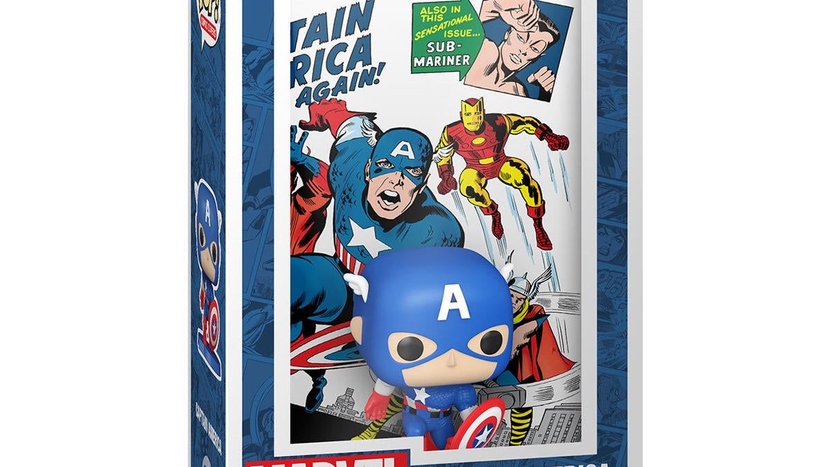 Capitán América se une a los Vengadores en la última portada de cómic Funko Pop