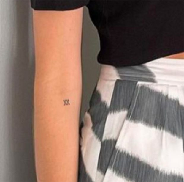 Victoria Federica lleva dos cruces en uno de sus brazos / Redes sociales