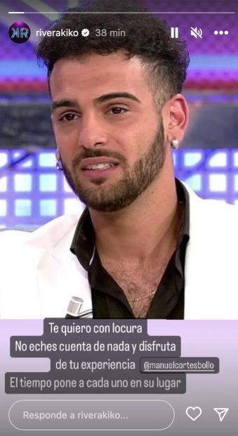 Kiko Rivera sale en defensa de Manuel Cortés / Instagram