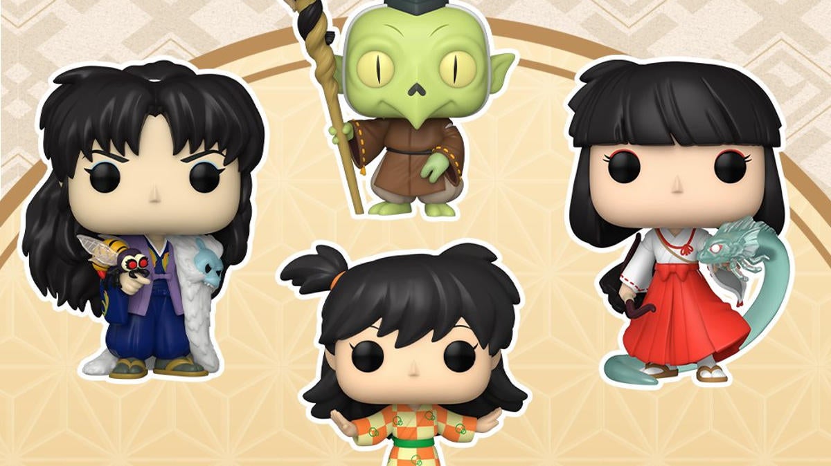 Inuyasha finalmente obtiene una nueva ola de Funko Pops
