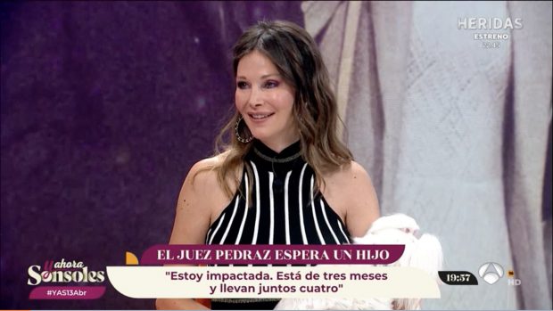 Esther Doña en 'Y ahora Sonsoles'. / Antena 3