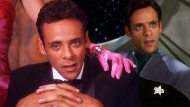 Alexander Siddig as Julian Bashir in Our Man Bashir and Doctor Bashir, I Presume?