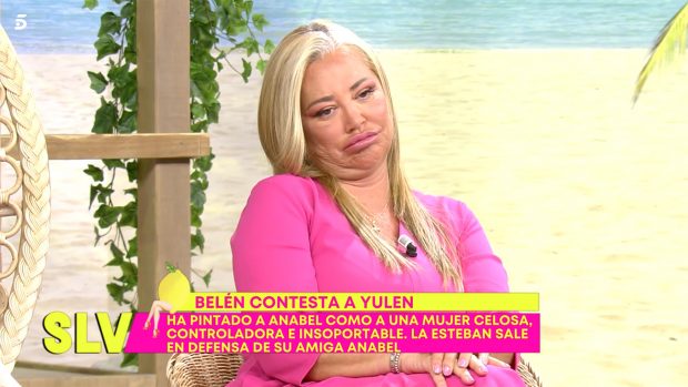 Belén Esteban en 'Sálvame'. / Telecinco