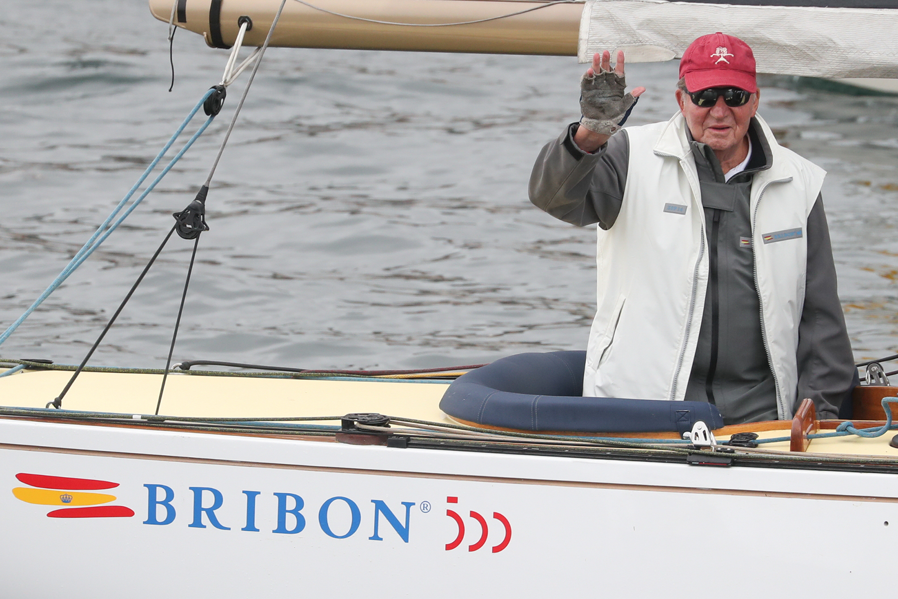 Juan Carlos I en Sangenjo en 2022. / Gtres