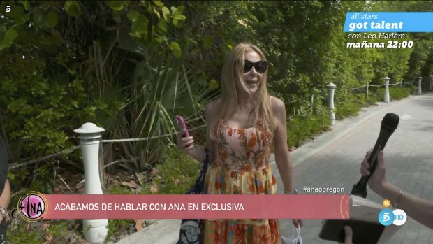 Ana Obregón en Miami. / Telecinco