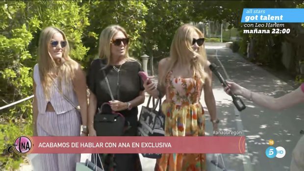 Ana Obregón y Susana Uribarri en Miami. / Telecinco