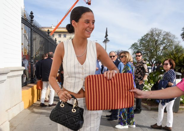 Victoria Federica en la plaza de toros de Sevilla. / Gtres