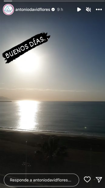 Storie de Antonio David Flores. / Instagram