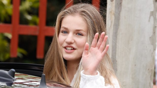 La Princesa Leonor en Leganés. / Gtres