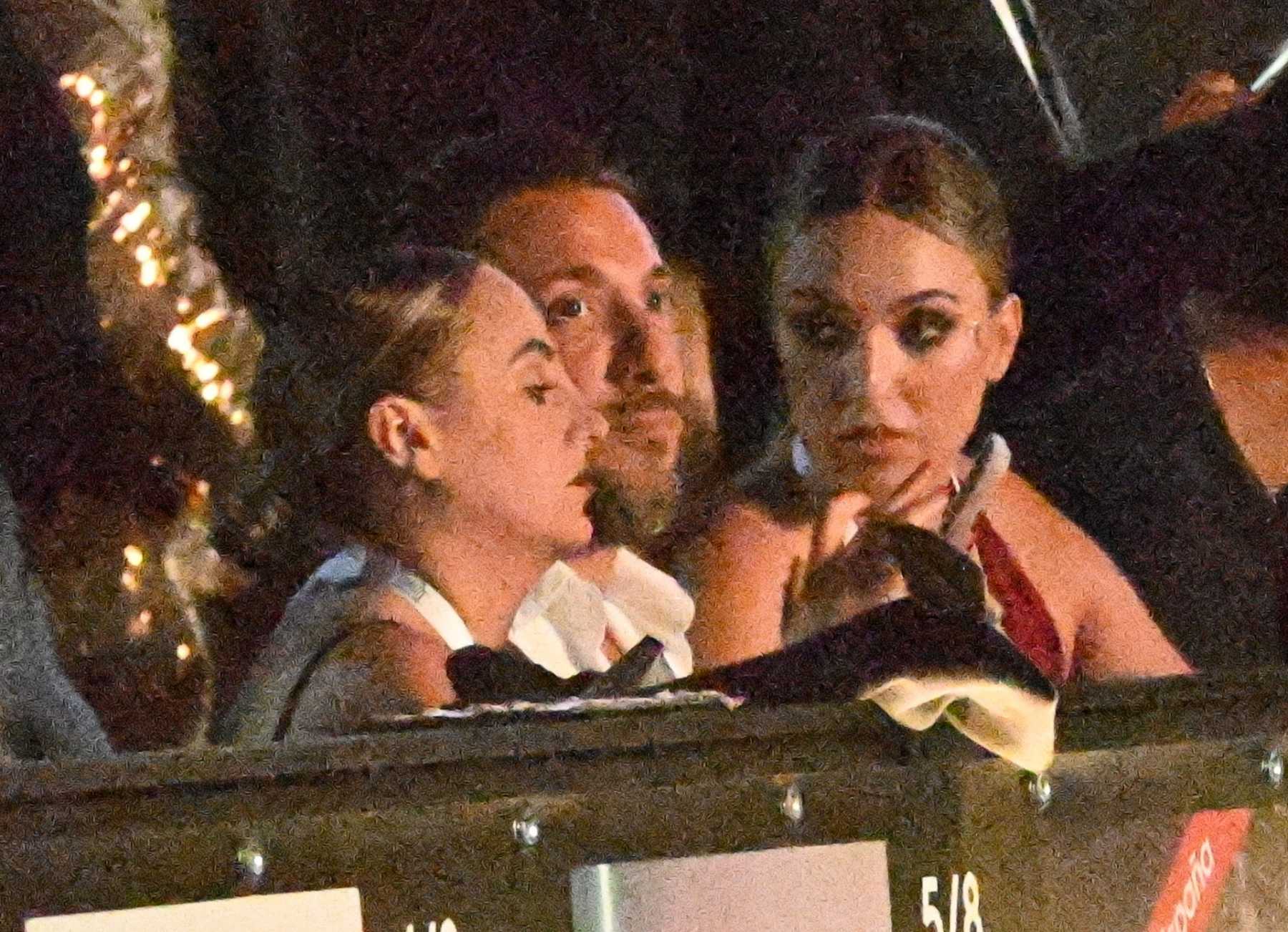 Antonio David Flores, Marta Riesco y Rocío Flores en un concierto / Gtres