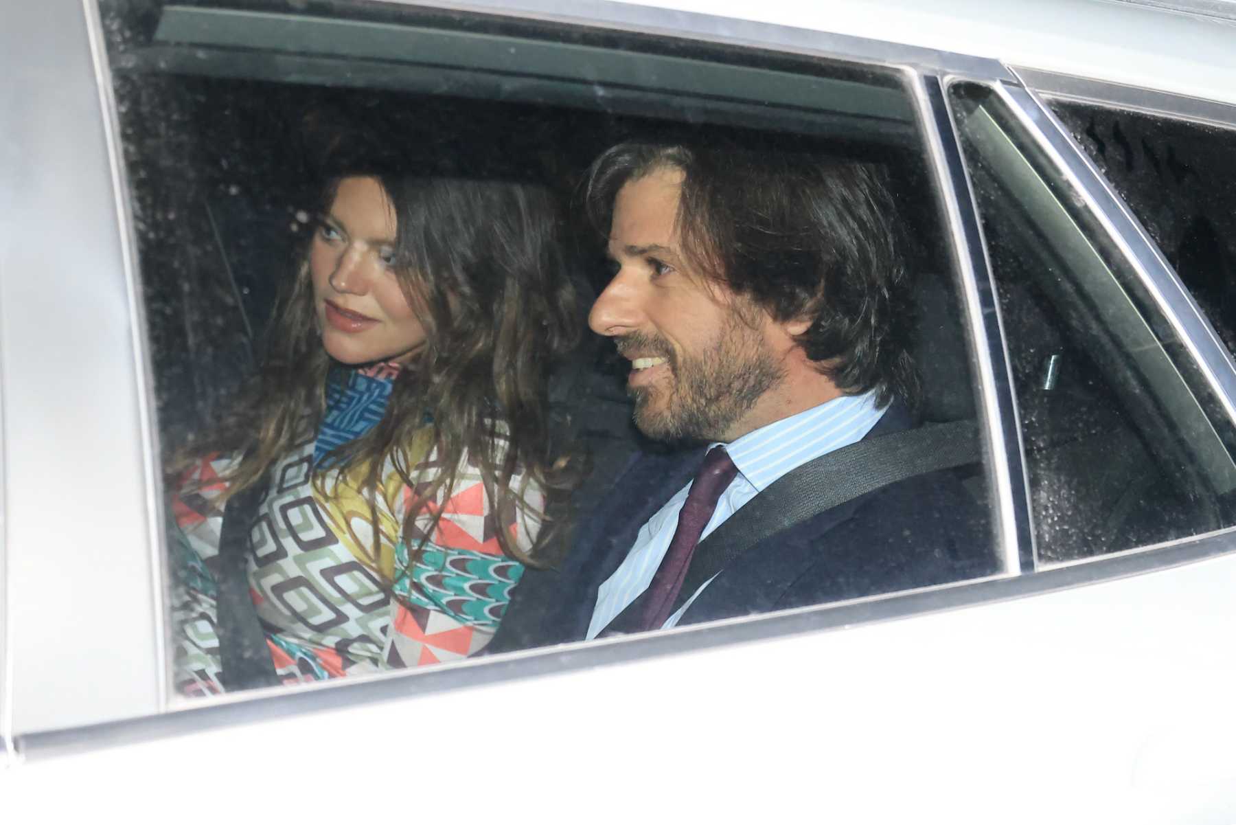 Isabelle Junot a su llegada al domicilio de Isabel Preysler / Gtres