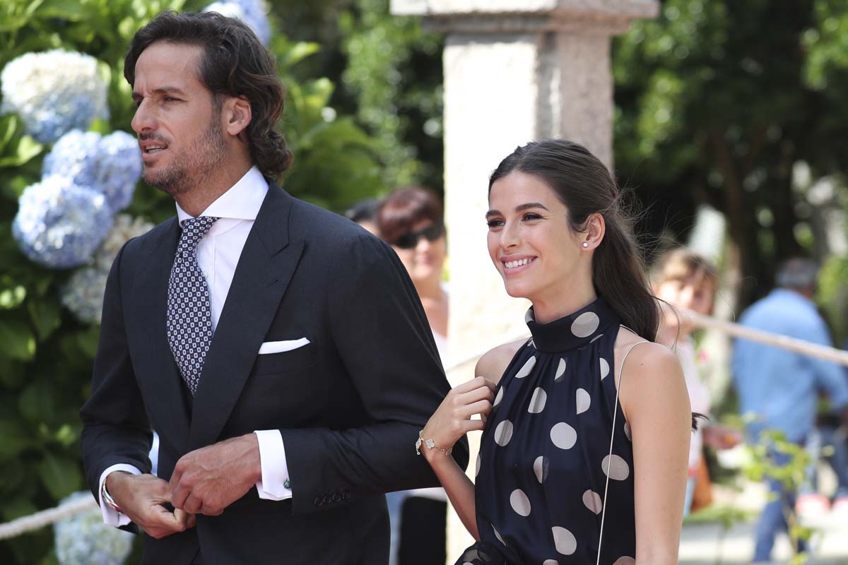 Feliciano López y Sandra Gago