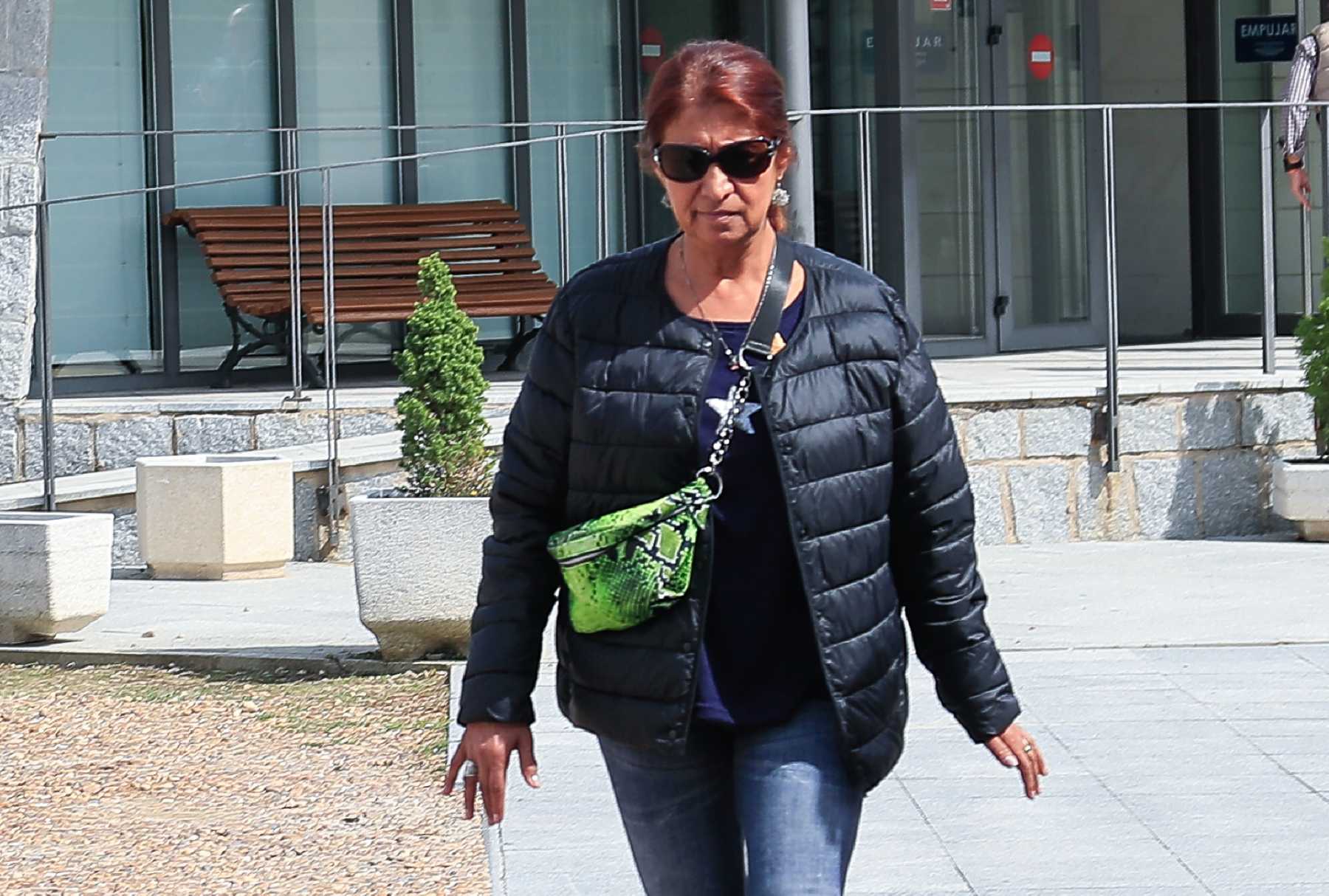 Lourdes Ornelas a su salida de un centro hospitalario / Gtres