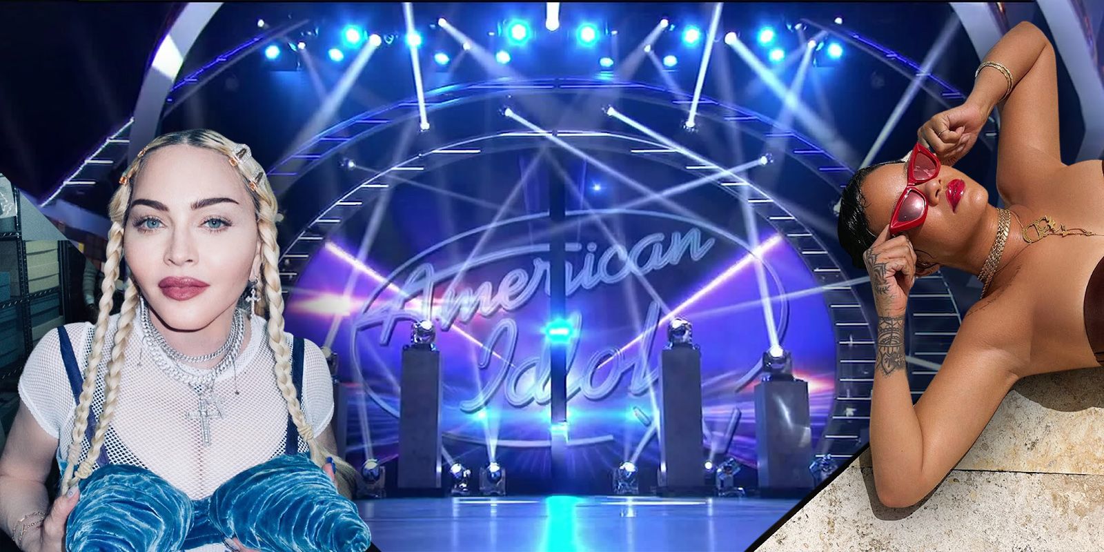 Madonna Rihanna American Idol