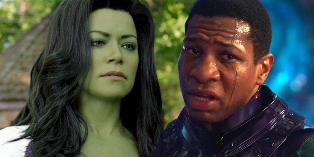 She Hulk and Kang from the MCU