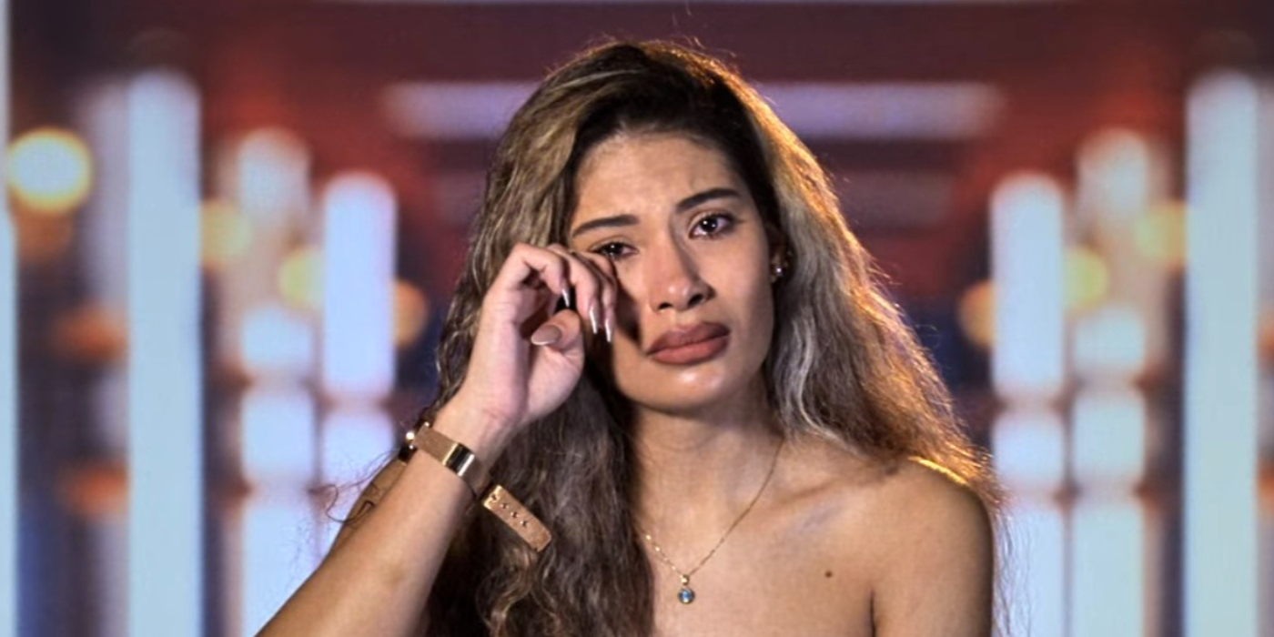 Jackie Jacqueline Marshall Love Is Blind Family Home Married crying in full glam