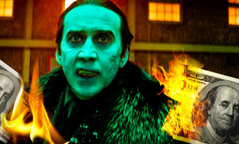 Renfield Nicolas Cage Dracula box office